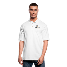 Load image into Gallery viewer, Men's Pique Polo Shirt - white