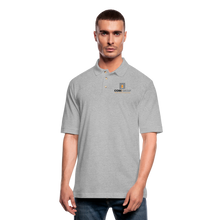 Load image into Gallery viewer, Men's Pique Polo Shirt - heather gray