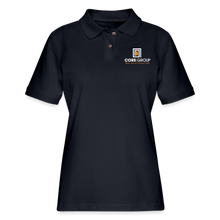 Load image into Gallery viewer, Women's Pique Polo Shirt - midnight navy
